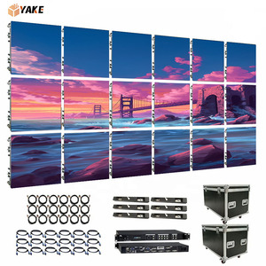 Yake 4k đầy đủ màu sắc trong nhà P2 P3 videowall LED màn hình lớn hiển thị mô-đun máy chiếu ngoài trời p1.9 p2.5 khổng lồ LED Tường hiển thị bảng điều khiển - Product Image 1