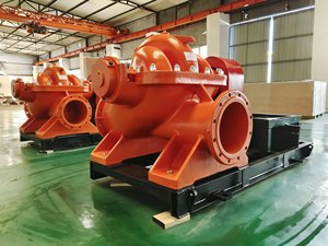 ปั๊มหอยโข่งแบบแยกส่วน QS พร้อมระบบดูดสองทางสำหรับการจ่ายน้ำในงานเหมือง - Product Image 3