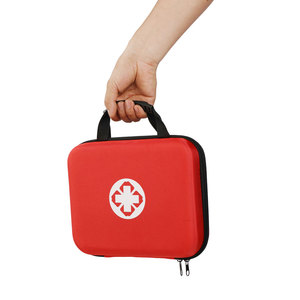 Botiquín de Primeros Auxilios de Grado Médico con Carcasa Rígida de EVA, Certificado CE 18, Resistente al Agua, a Prueba de Golpes, Compacto, Ligero y Portátil - Product Image 4