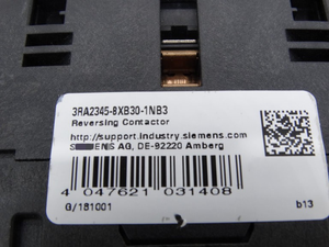 قطعة واحدة من كونتاكتور 3RA2345-8XB30-1NB3 أصلي وجديد تمامًا - Product Image 3