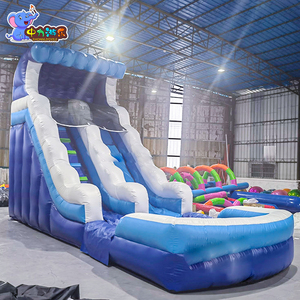 สไลเดอร์น้ำแบบเป่าลมสำหรับใช้ในบ้านกระดานลื่นน้ำแบบเป่าลมสำหรับใช้ในทะเลสาบ - Product Image 6