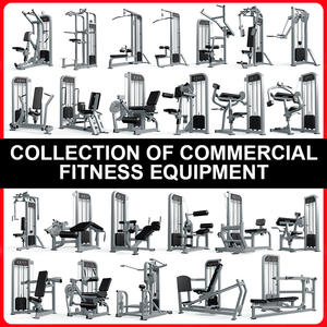 Équipement de fitness <span class=keywords><strong>Yongwang</strong></span> modèle 2000 en acier Q235 à tube ovale, conception écologique pour usage commercial universel et complet - Product Image 3