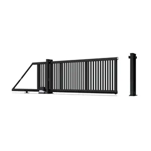 Ace Full Privacy Sliding Electric Gates Heavy Duty Durable Industrial Gates