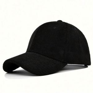 Wholesale Embroidery logo Blank Dad <b>Hat</b> Custom Corduroy Baseball <b>Hat</b> - Product Image 2