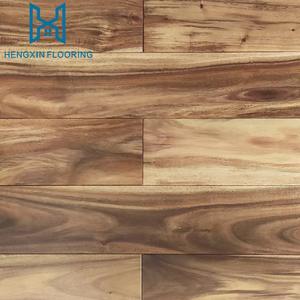 Suelo de <span class=keywords><strong>Madera</strong></span> Maciza de Acacia de 18 mm de Espesor, <span class=keywords><strong>Madera</strong></span> Dura para Interiores con Diseño Tradicional Liso, <span class=keywords><strong>Color</strong></span> Chino para Sala de Estar - Product Image 2