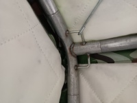 Tente en toile camouflage d'extérieur - Épaissie, chaude, imperméable, résistante à l'usure, idéale pour le camping et les secours en cas de catastrophe