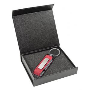 <b>USB</b> 2.0 3.1 Mini Red Leather Memory 22x105 mm Card Shape 4GB <b>64GB</b> 128GB Capacities Printed Logo for Phone Promotional Use Metal - Product Image 3