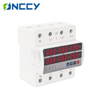 EN50470-3 IP51 ONCCY 5(100)A Analyzer 3-phase Din-rail Energy Meter Analyzer AC Energy Meter EM