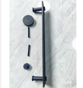 Poignées de porte modernes et minimalistes en verre et en bois, quincaillerie pratique pour l'ameublement de la maison, hôtel, gîte, cour - Product Image 4