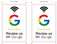En stock et expédition rapide, carte NFC préprogrammée pour les avis Google, carte NFC en PVC vierge pour stimuler les évaluations en ligne de votre entreprise