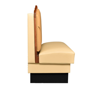 S086 cao cấp sang trọng nhà hàng ăn uống gian hàng thanh cổ điển Bàn và ghế thức ăn nhanh Bàn ghế cafe banquette gian hàng sofa - Product Image 2