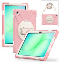 Étui pour tablette Tab A11 Plus avec bandoulière pour enfants, protection intégrale antichoc pour Samsung Tab A9+ 11 pouces avec film de protection d'écran