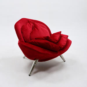 Luxury Leisure Single <b>Sofa</b> Modern Multi-layer <b>Lounge</b> Chair Shaped Rose-petal-chair Home Office Beautiful Velvet <b>Lounge</b> Chair - Product Image 1