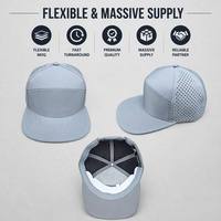 Gorras Trucker de 5 Paneles con Orificios Cortados a Láser, Gorra Trucker de Copa Dura, Gorras de China, Gorras para Hombre, Moda Casual, Viajes, Gorra Personalizada de Fábrica