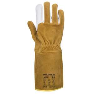 PORTWEST - A521BRRL TIG Ultra soudure marron gantelet-EAN 5036108325436 GLOVES - Product Image 2
