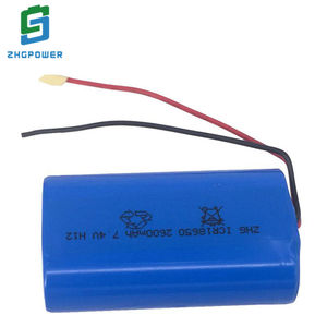 ZHGPOWER Li-Ion batterie 18650 7,4 V 2600mAh 2S1P Wiederaufladbare Walkie Talkie Batterie - Product Image 2