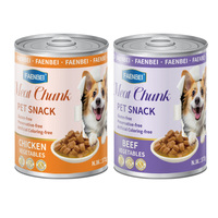 Nourriture humide pour animaux de compagnie OEM ODM, soupe aux morceaux de viande en sachet, collation nutritive pour chiens et chats, 375g