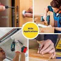 Kit d'assortiment de 90 vis à cloison sèche noires, jeu de vis en acier au carbone pour cloisons sèches avec embout de perçage pour réparation de murs en bois, personnalisation possible