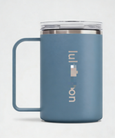 Taza de Viaje para Cerveza de 12 oz, Personalizada con Grabado Láser, Taza de Café Colorida con Asa, Taza Térmica de Acero Inoxidable 304