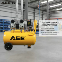 Compresor de Aire Portátil de 50 Litros, Eficiente Energéticamente, Sin Aceite, Precio al por Mayor
