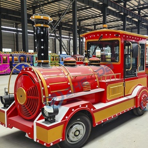 Commercial Trackless <b>Train</b> Scenic Spot Trackless Sightseeing Farm <b>Outdoor</b> Electric <b>Train</b> for Sale Special Transportation - Product Image 5