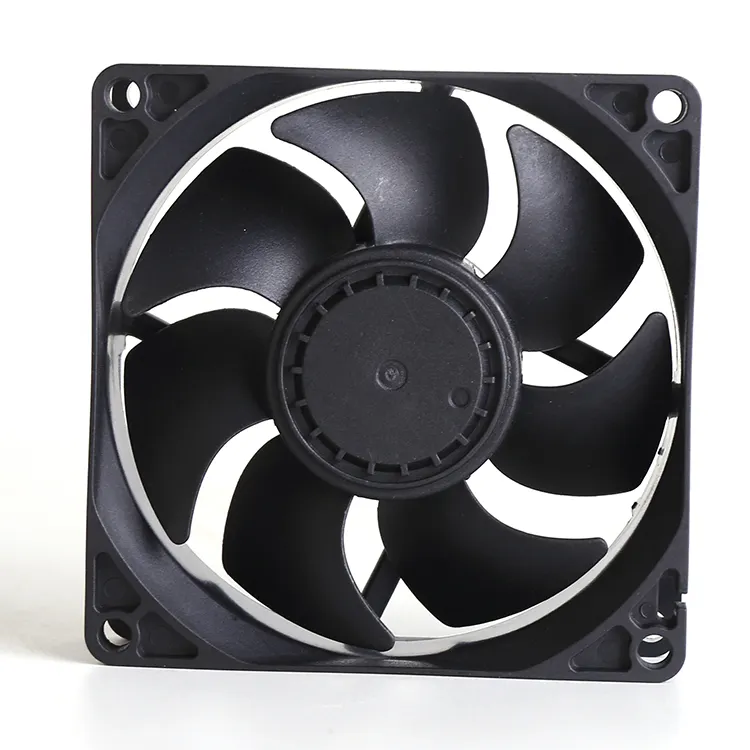 Dc 12v 8025 ventilateur de refroidissement sans balais pour refroidissement Pc coque d'ordinateur refroidisseurs de processeur radiateurs 2/3/4 broches