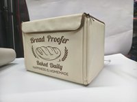 Boîte d'épreuve de pâte Boîte d'épreuve de pain Fermentation à température précise Boîte de réchauffement pliante à fermeture éclair pour la cuisson Outils de pâtisserie