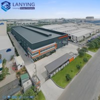 Edificios de Almacenamiento Prefabricados de Estructura de Acero de Gran Envergadura para Almacenamiento de Mercancías y Talleres