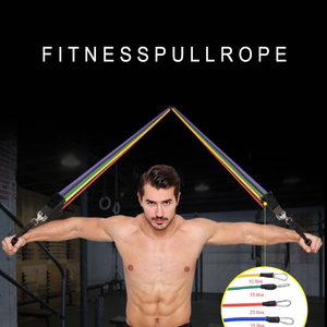 Chất lượng cao 11-Piece đàn hồi Resistance Bands <span class=keywords><strong>Loop</strong></span> Set từ Trung Quốc nhà máy giá rẻ bán buôn cho tập thể dục và Yoga tập thể dục - Product Image 4