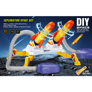 Support de lance-roquettes en plastique réglable <span class=keywords><strong>pour</strong></span> plusieurs joueurs avec 6 fusées, <span class=keywords><strong>jeu</strong></span> de catapulte <span class=keywords><strong>d</strong></span>'<span class=keywords><strong>extérieur</strong></span> <span class=keywords><strong>pour</strong></span> enfants de 3 à 8 ans, cadeau <span class=keywords><strong>d</strong></span>'<span class=keywords><strong>anniversaire</strong></span> - Product Image 4