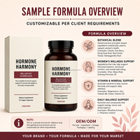Soutien Hormonal Naturel pour la Santé Féminine - Complément d'Équilibre Hormonal pour Femmes Adultes, Contenant des Capsules pour Favoriser le Sommeil