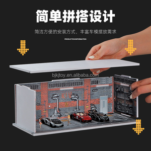 <span class=keywords><strong>โมเดล</strong></span><span class=keywords><strong>รถ</strong></span>จำลองขนาด <span class=keywords><strong>1</strong></span>:<span class=keywords><strong>64</strong></span> พร้อมไฟ LED วัสดุเป็นมิตรกับสิ่งแวดล้อม ฉากตกแต่งผนังลายกราฟฟิตี ลานจอด<span class=keywords><strong>รถ</strong></span> ร้าน<span class=keywords><strong>ซ่อม</strong></span><span class=keywords><strong>รถ</strong></span> โรงรถ ทำจากพลาสติก - Product Image 4