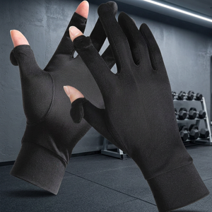 SMART SHINE ENTERPRISES <b>Men</b> Half Finger Gym Fitness <b>Gloves</b> Eco-Friendly Multifunctional <b>Touchscreen</b> Lightweight Breathable - Product Image 4