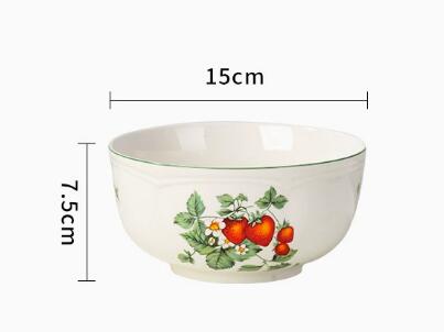 Bol blanc de 6 pouces