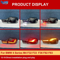 Feux arrière LED personnalisés GTS Dragon Scale pour BMW Série 4 M4 F32 F33 F36 F82 F83 2013 à 2019 Fabricant de feux arrière