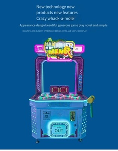 Quy mô lớn thương mại điên rùa Rush trò chơi <span class=keywords><strong>Arcade</strong></span> Máy sân chơi trẻ em đồng tiền hoạt động đồng tiền hoạt động trò chơi - Product Image 3