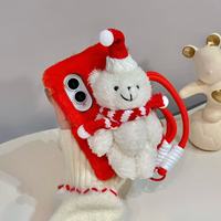 Étui de luxe 3D mignon et chaud en peluche douce pour Samsung Z Fold 8 Ultra 7 6 5 4 3
