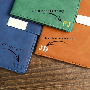 Set di Quaderni in Pelle A5 Personalizzati, Diario di Lusso per <span class=keywords><strong>Ufficio</strong></span>, <span class=keywords><strong>Articoli</strong></span> Promozionali Aziendali con Penna, Quaderni all'Ingrosso - Product Image 4