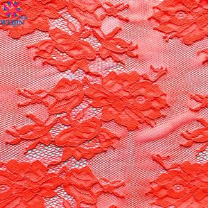 女性服,ドレスデザインカスタムアフィニティ花嫁ナイロンレースメッシュコットン生地刺繍フランスレース用 - Product Image 4