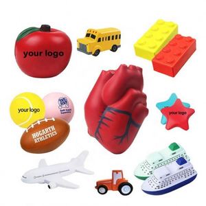 Pelota de Espuma de PU con Forma de Corazón Personalizada con Logotipo Médico Humano para Aliviar el Estrés - Product Image 4