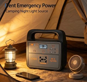 Générateur solaire 300W, station d'alimentation 220V, stockage d'énergie avec panneau solaire pliable pour la maison, le camping et les situations d'urgence - Product Image 2
