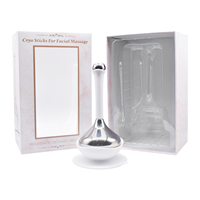 SPA Facial Lifting Du Visage En Acier Inoxydable Visage Refroidissement Physique Glace Globes Rouleau De Glace Personnalisé Soins De La Peau Outils Glace Globes