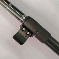 Pagaie de SUP gonflable universelle 180-220 cm, écologique, réglable en 3 parties, avec lame large en ABS pour une stabilité accrue