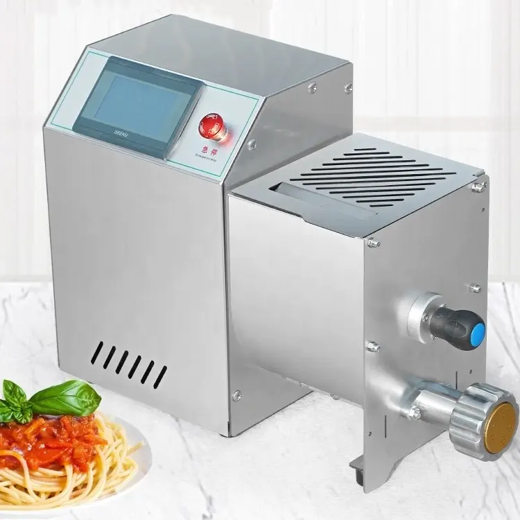 Автоматическая электрическая промышленная машина для производства макаронных изделий, итальянские макароны, экструдер, производственная линия