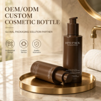 Flacon de lotion recyclable en PET/PP avec pompe à bec de canard, soin corporel, 150 ml, marque HAPUTA, couleur personnalisée, impression sérigraphique, OEM/ODM disponible