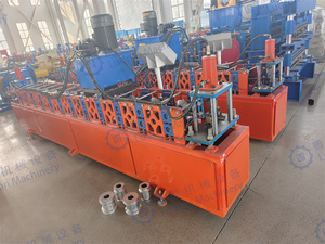 Nhà Máy Giá PLC vuông khung sắt chùm máy làm ánh sáng thép <span class=keywords><strong>Keel</strong></span> kệ giá chùm cuộn hình thành máy - Product Image 3