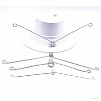 Luminaire encastré à LED Ressort de torsion Cadre de panneau à LED Plaque plate Métal Bobine Style Plafond Ressorts suspendus Clip Hardware