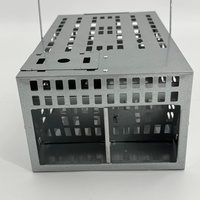 Piège à souris multi-captures sans cruauté, boîte à double porte, attrape-rongeurs continu en acier galvanisé, cage à rats sans tuer