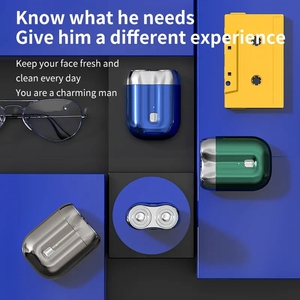 Mini Rotary Electric Shaver for Men Portable USB-Charged Waterproof IPX6 with Li-ion Battery Beard <b>Razor</b> for Face - Product Image 4