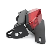 Motorrad Aluminium Kennzeichenhalter mit LED Bremslicht und Blinkern für SUZUKI DRZ400E DRZ400S DRZ400SM